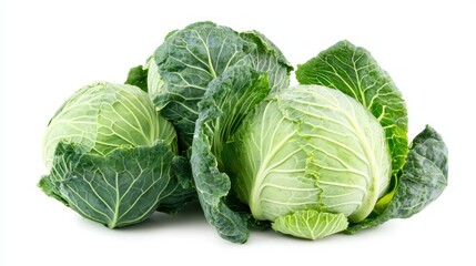 Fototapeta premium Cabbage isolated on white background