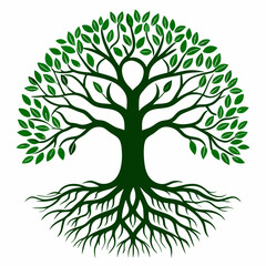 Fototapeta premium green tree vector