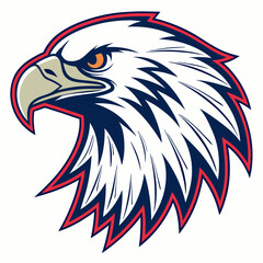 Obraz premium american eagle head