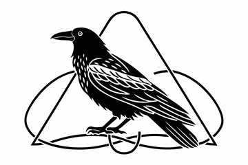 vector illustration of a bird