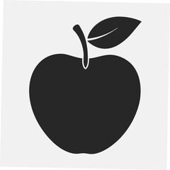 red apple vector