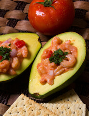 Avocado and Shrimp