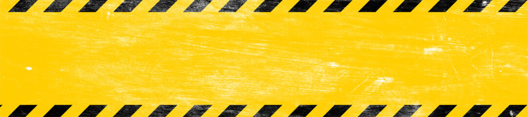 washed old aged yellow warning background safety