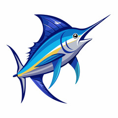 vector illustration of a fish