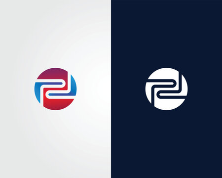Letter PP creative monogram logo design concept vector template.