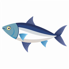 fish on a white background