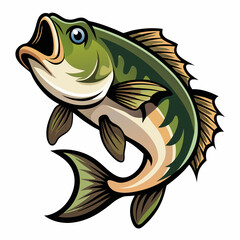 vector illustration of a fish