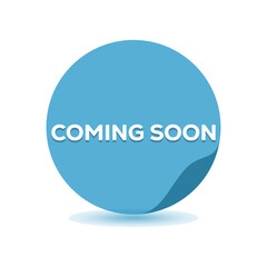 coming soon icon template background illustration vector design.