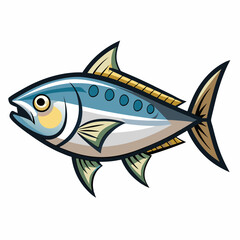 fish on a white background