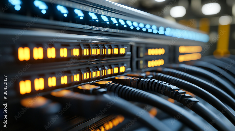 Poster computer system technology that provides online network services. processor, software services, appl