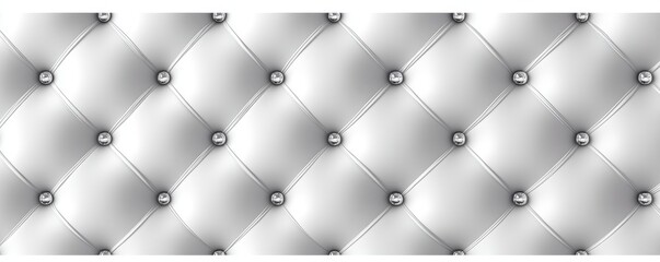 Naklejka premium Elegant tufted upholstery pattern
