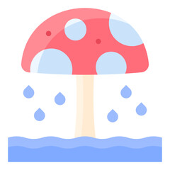 Mushroom shower