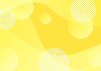 ポップな黄色の背景	
