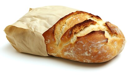 Artisan Bread in Paper Bag: A Rustic Delight