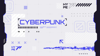 abstract background with  futuristic and cyberpunk style design