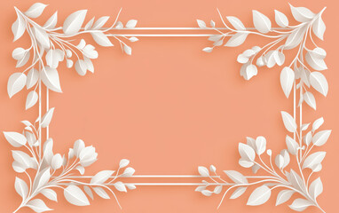 Vintage floral texture art background