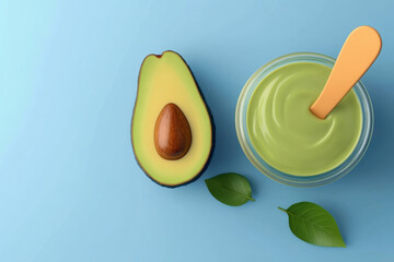 Creamy plant based recipes can be made using fresh avocado and natural ingredients for healthy lifestyle