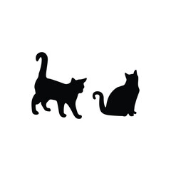 Cat silhouette 