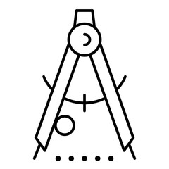 Drafting Compasses Geometric Tool