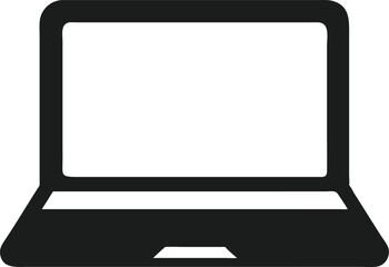 laptop isolated on white background