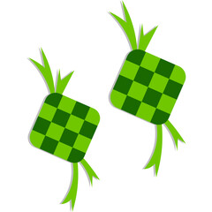 Ketupat Illustration