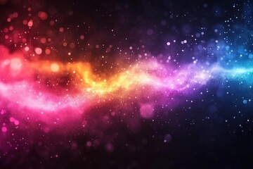 Fototapeta premium Colorful Nebula Galaxy Space Background.