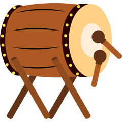 Mosque Drum Illustration