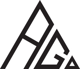 AG Triangle shape logo.eps