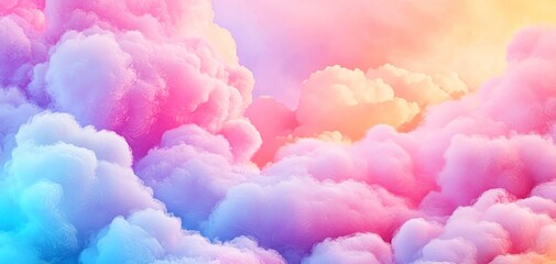 Pastel Dream Cloudscape Fantasy