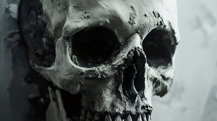 Memento Mori: A Darkly Beautiful Skull