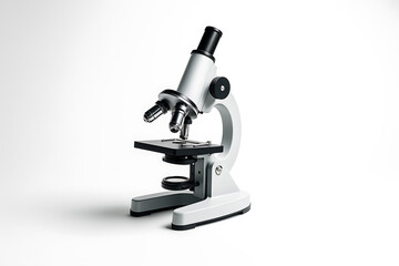 白背景の顕微鏡