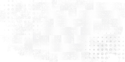 Halftone gradient pattern gradation backgrounds with half tone dots, abstract vector. Halftone pattern backgrounds with diagonal waves or wavy dots gradation from corners with grainy monochrome effect