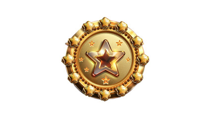 A bronze medal icon that captures the spirit of achievement and third-place wins.