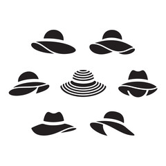 vector illustration of a hat
