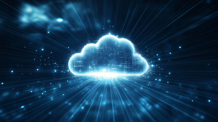 Isometric modern cloud services, technology and networking Set of landing page concepts. Collecton of headers of web cloud technology business. Data services vector illustration.