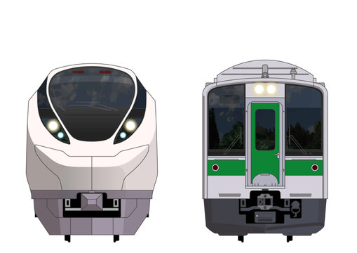 宮城の列車No.6_E657系 / 701系1000番台_Japanese Railroad Cars in "Miyagi"