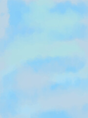 Sky’s Whispers (4) – Blue Colored Sky In The Canvas	