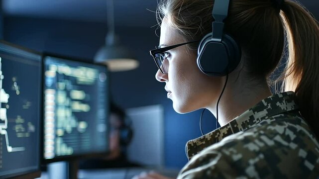 AI Quantum Computing for Military Strategy Prediction