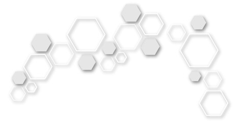 A Contemporary Abstract Background Design Featuring Seamlessly Interwoven Hexagonal and Molecular Patterns, Symbolizing Innovation, Scientific Connectivity, and the Aesthetic Precision of Modern Techn