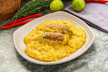 Indian cuisine - Malai kofta with gravy