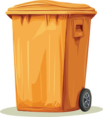 Dustbin vector art