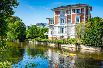 Obraz premium The house at the river