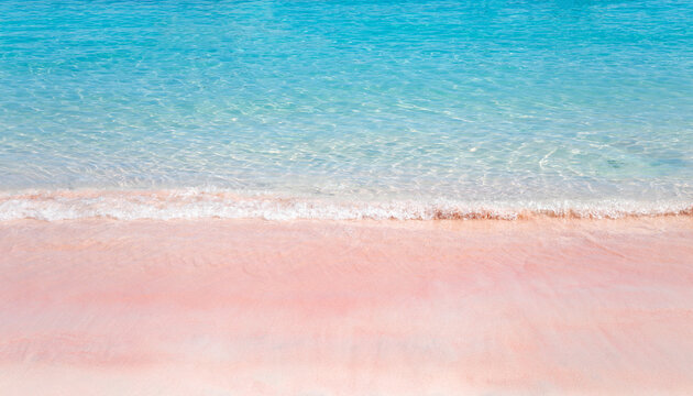 Pink Beach, Island Padar, Komodo National Park, Flores, Indonesia, Southeast Asia. - Powered by Adobe