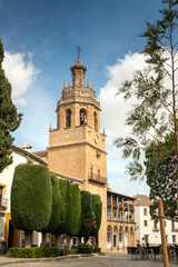 Ronda, Andalusia, Costa del Sol, Spain - Church of Santa Maria Maggiore