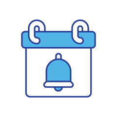 Event Reminder icon isolated on a white background. Vector illustration.