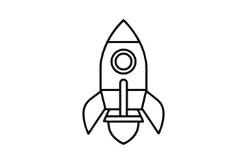 rocket vector illustration