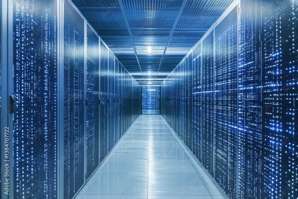 Poster data processing and scope scanning in a modern server room environment, data processing over scope s