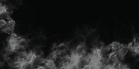 vector illustration smoke swirls background Abstract blurred Movement of smoke for background.Smoke and powder overlay on black background