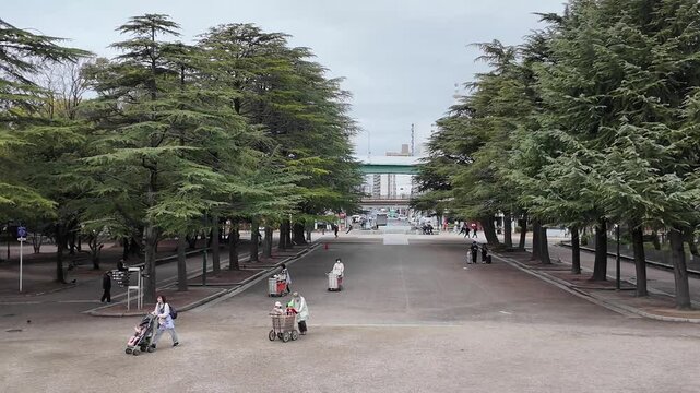 일본 나고야 츠루마이공원