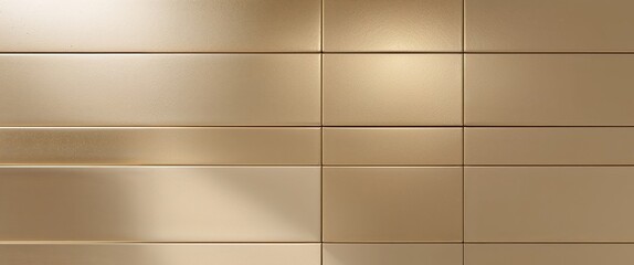 Golden Tile Wall Texture with Metallic Shine for Luxury Design.
